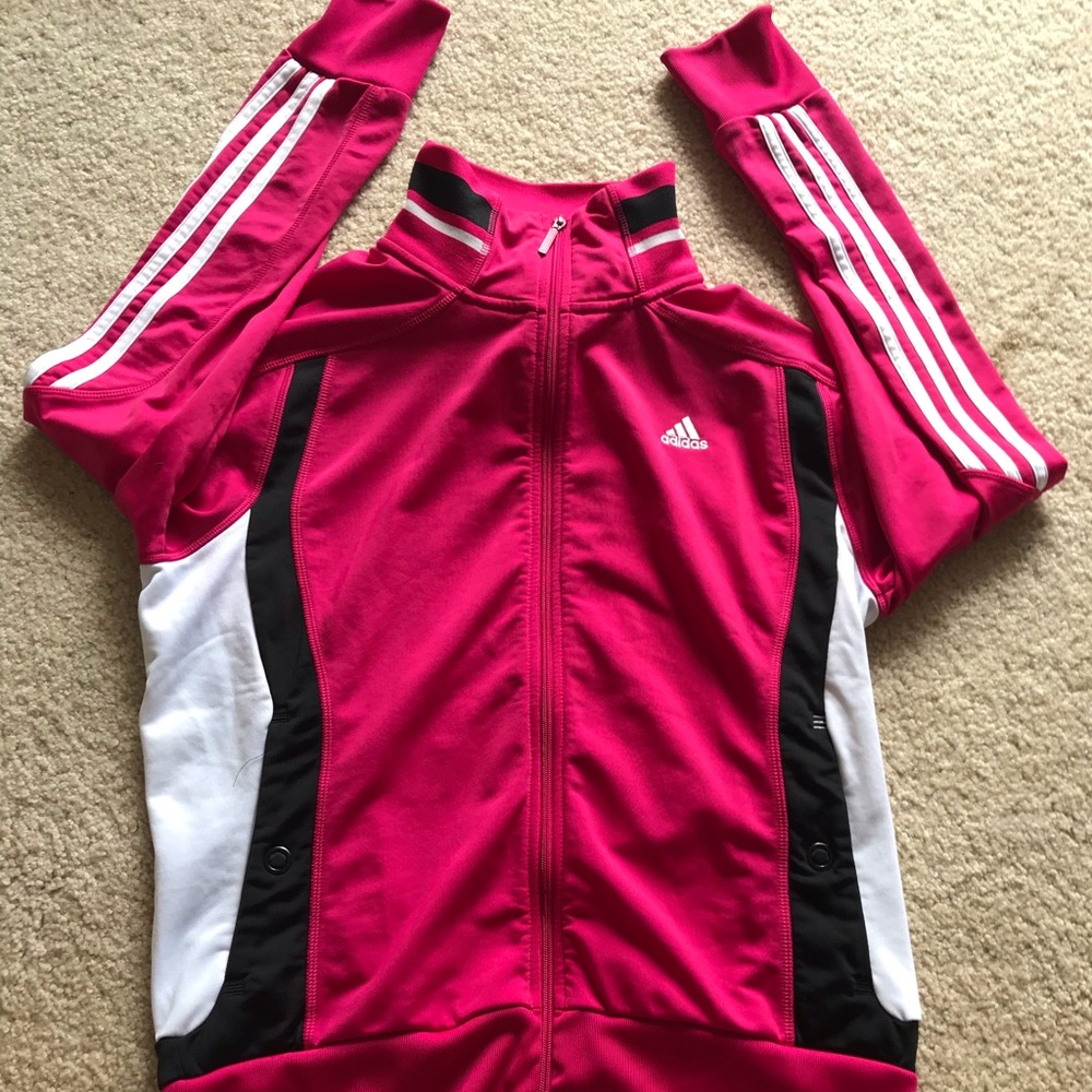 ADIDAS ZIP UP JACKET